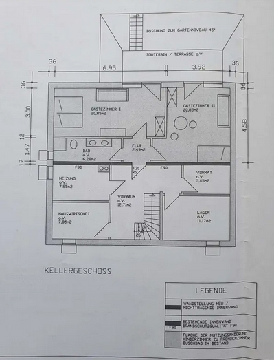 Grundriss UG