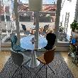 Küche mit Blick auf SüdWestTerrasse