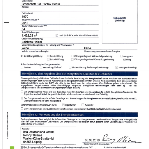 Energieausweis